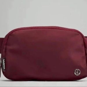 Lululemon Everywhere Belt Bag in Red Merlot. Brand new with tags